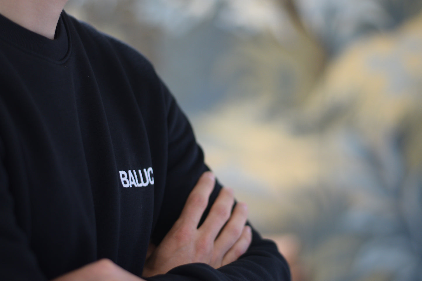 BALUCHI crew neck Black