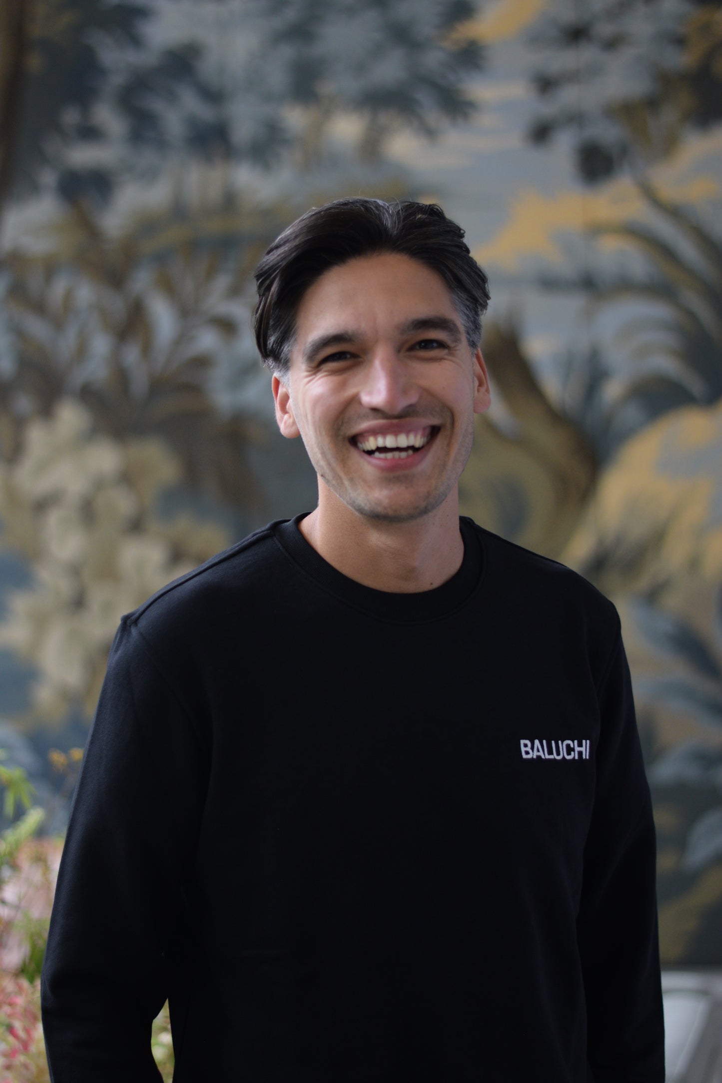BALUCHI crew neck Black