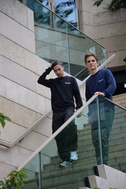 BALUCHI crew neck Blue